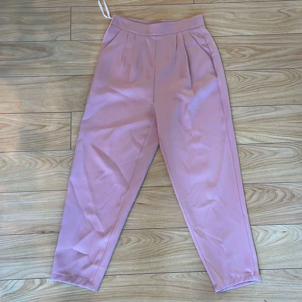Pink slacks pants! Size XS